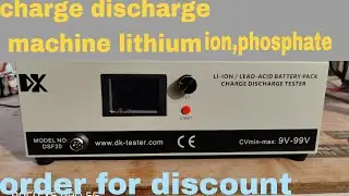 battery pack,charge discharge machine, lithium, ion/phosphate (9V,99V)