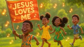 Jesus Loves Me (Afrobeat Kids Version) | Joyful Bible Song with Dancing & Praise!