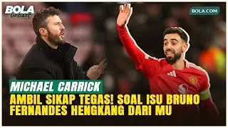 Michael Carrick Beri Respons Tegas soal Isu Panas Bruno Fernandes Cabut dari MU!