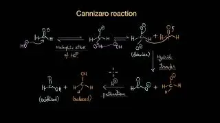 Cannizzaro reaction| Aldehydes, ketones & carb.acids | Class 12 | Chemistry | Khan Academy