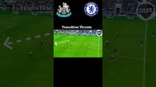 Newcastle Perfect Game Plan vs Chelsea Breakdown. #footballshorts #chelsea #newcastle #soccer