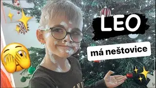 🫣✨LEO MÁ NEŠTOVICE | 🎄VLOGMAS #22 | Christie&Babies🎄✨🎁
