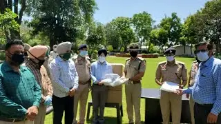 Sarbat Da Bhala Charitable Trust Gives PPE Medical Kits to Amritsar Rural Police