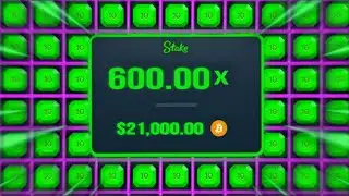 DEGEN 600x $2,000 to $25,000 win on STAKE KENO