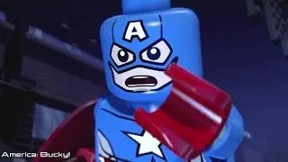 LEGO Marvel's Avengers (Vita) 100% Guide #2 - Loki's Escape & Hydra Train (All Collectibles)