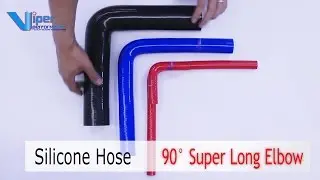 90&deg; Super Long Silicone Elbow Demonstration