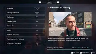 Watch Dogs Legion Current Graphics Settings - ULTRA HIGH DX11