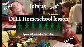 DITL Homeschool with us! Autistic gifted 6 year old | Special needs family