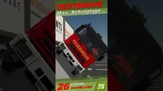 🚜 TESTDRIVE 💥Max. Schr&auml;glage💥 LIZARD UNIFIRE LF8/6 💥 #ls25 #fs25