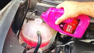 How to top up engine coolant in Kia Sportage