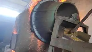 Roaster Machine  for Chana Processing.