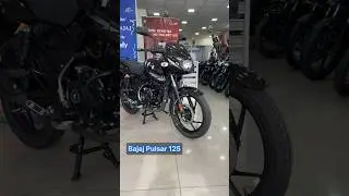 New Bajaj Pulsar 125 cc price neon Model black colour 2024 bs6 OBD2 updated. #bajajpulsar