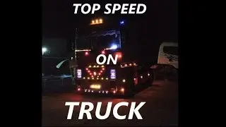 CRAZY TOP SPEED ON TRUCK!! 135 KMH ON  Renault Magnum 500