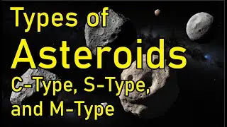 Type of Asteroids C-Type, S-Type, and M-Type
