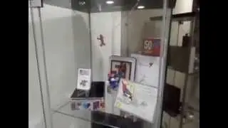 Silver coins display cabinet