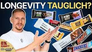 Edubily, ESN & Co. Welcher Proteinriegel ist wirklich Longevity-tauglich?
