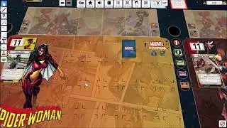 Let's Play Marvel Champions (Spider Woman, Wasp) Crossbones