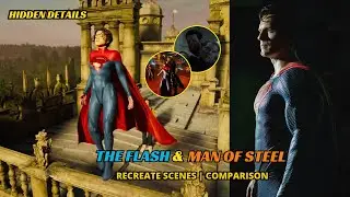 The Flash And Man Of Steel Scene Hidden Details[ Explained In Hindi ]
