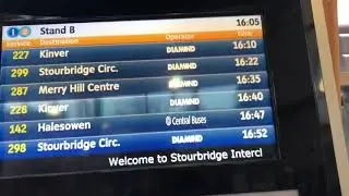 Stourbridge Interchange Stand B Departures