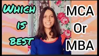 Which is best course MBA or MCA||#degree #mba #mca #icet  #nits