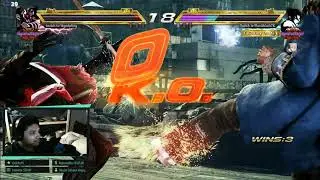 P.Ling (Yoshimitsu vs Runitblack (Jin) Revered Ruler Deathmatch