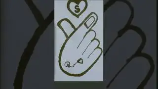 easy smile heart art by rina #song please like share and subscribe to my channel Jay Jagannath 🙏