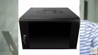 Review - NavePoint 6U Server Rack Enclosure with Glass Door, Cooling Fan, Locks, & Remova