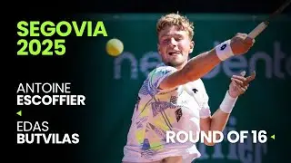Antoine Escoffier vs Edas Butvilas | Segovia 2025 R16 | ATP Highlights