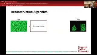 Lulu Ricketts: Single Shot Direct and Non Line of Sight Imaging via Speckle Correlations