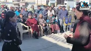 Traffic awareness at Zampa Choglamsar 