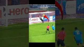 Outstanding Penalty😱👀! By Sunil Chhetri☠#shorts #football #sunil #indianfootball