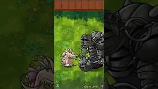 PVZ Fusion Godzilla Garlic vs Gargantuar King #pvz #plantsvszombies #shorts