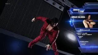 WWE2K18　中邑 真輔(SHINSUKE NAKAMURA)　入場シーン