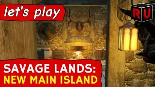 New main island Freydalyn & mountain town | Let's play Savage Lands (S2 Ep 5)