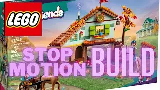 Stop Motion Build: LEGO Friends Autumns Horse Stable