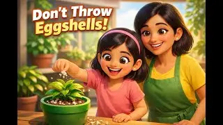 Eggshell Magic &mdash; Mayra & Mom Teach Zero-Waste Gardening&rdquo;
