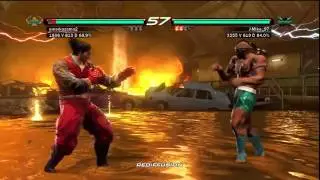 Tekken 6 BR umerkazama2 (Kazuya) Vs J-Mike_97 (Bruce) Match 1