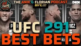 #UFC291 Best Bets with Kenny Florian & Brian Petrie - Poirier vs Gaethje 2 for BMF Title | AF POD