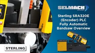Sterling SRA320E (Encoder) PLC Automatic Bandsaw Overview