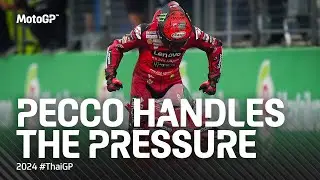 Podium fight in MotoGP&trade; Last Lap ⚔️ | 2024 #ThaiGP