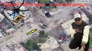 Wap Sezi: Men tout Video kote Drone ap Sène Kanntè Nèg izo yo, Kap bloke Kafou 4 la. Bailly Bato yo