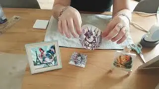 Sublimation, technique de la feuille de plastiffieuse.