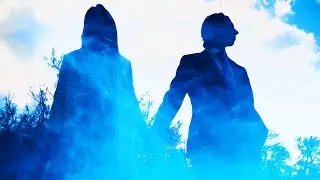 BLUE | Stylized Smoke Bomb Couples Shoot