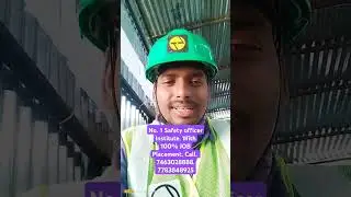 No. 1 Safety officer Institute in Jamshedpur. Call. 7463028888.7783848925