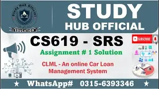CS619 Assignment 1 solution SRS CLML   An online Car Loan Management System