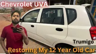 Restoring My Old Car || Chevrolet UVA Detailing By Trumigo || Piyush K Vlogs
