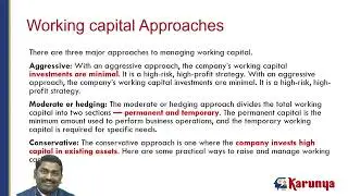 Working Capital Management