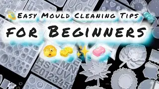 💫 Resin Mould Kaise Clean Kare 🫧 | Easy Mould Cleaning Tips for Beginners #resinmoulds #moulds 