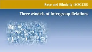 SOC235 Three Models of Intergroup Relations