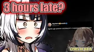 Shiori Was Shocked That Gigi Was 3 Hours Late on Her Stream